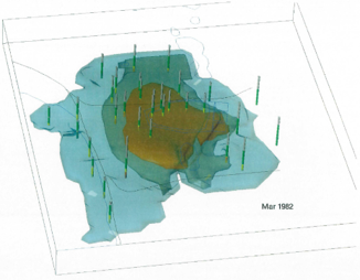 Click to enlarge. Example of migration of a dense plume